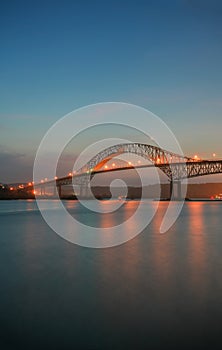 TransAmerica Bridge in Panama City photo