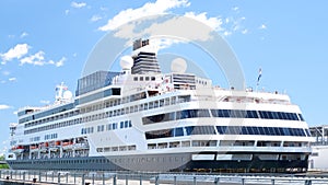 Transatlantic cruise ship