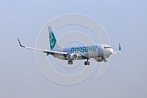 Transavia jet new livery