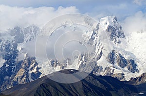 Transcaucasia mountains,Svaneti,popular trekking route,Georgia