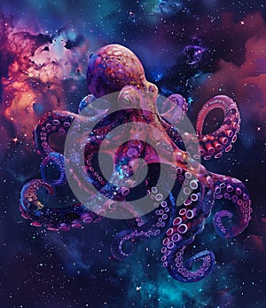 Transcending Realms: A Fantastical Journey through the Octopus G