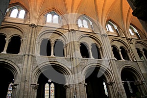 Transepts, Priory church, Christchurch.