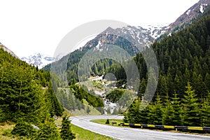 Transfagaras Highway, beautiful landscape of Romania. Nature