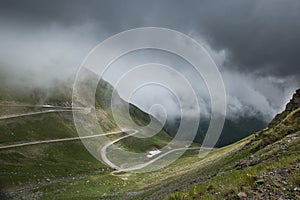 Transfagarasan, the most famous road in Romania