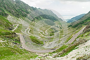 Transfagarasan mountain road