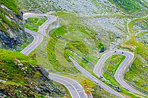 Transfagarasan mountain road