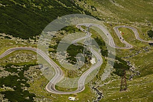 Transfagarasan mountain road, Romanian Carpathians