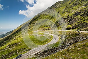 Transfagarasan mountain road, Romanian Carpathians