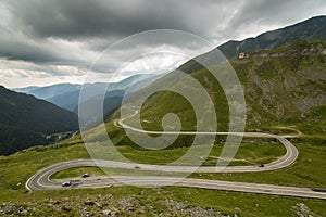 Transfagarasan mountain road, Romanian Carpathians