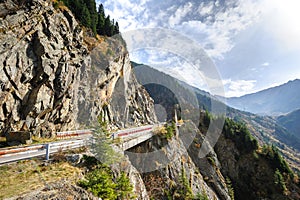 Transfagarasan mountain road