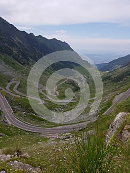 Transfagarasan road Romania