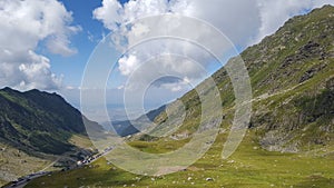 Transfagarasean mountain pass