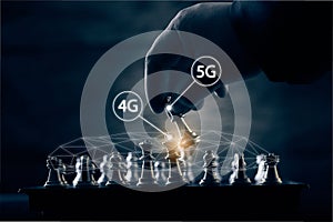 Transfer 4g to 5g concept to change