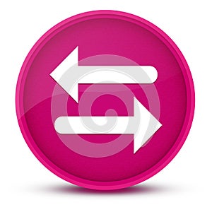 Transfer arrow luxurious glossy pink round button abstract