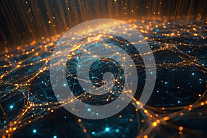 Transfer Peak - A digital network landscape