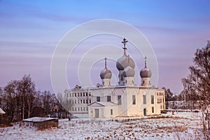 Transfiguration Cathedral in Belozersk, Russia