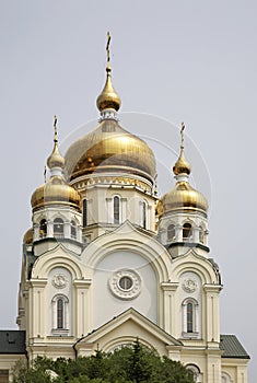 Transfiguration Cathedral in Khabarovsk. Russia