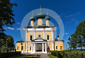 The Transfiguration Cathedral of the Kremlin in Uglich, Russia