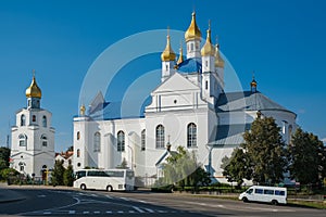 Transfiguration Cathedral, Orthodox church. Slonim, Grodno region, Belarus