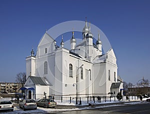 Transfiguration Cathedral in Slonim. Belarus