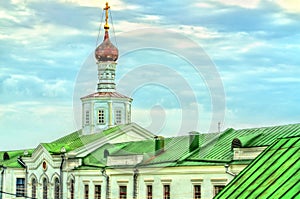 Transfiguration Monastery at the Ryazan Kremlin in Russia
