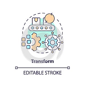 Transform concept icon