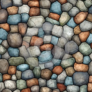 Transform your computer into an artistic haven with stone pattern backgrounds