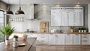 Streamline Your Kitchen with This Minimalist Conversion Chart for Effortless Cooking Measurements