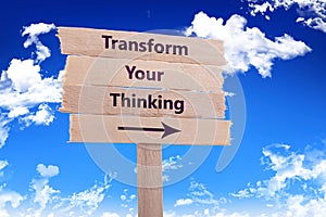Transform your thinking photo
