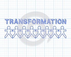 Transformation People Graph Paper