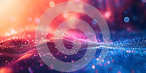 Transformative abstract background showcasing success innovation and growth in technology and