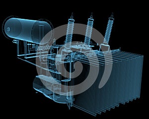 Transformator substation