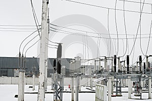 Transformer with high voltage wires