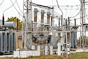 Transformer substation, high-voltage switchgear and equipment.