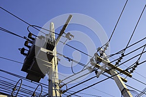 Transformer transmission electricity convert high voltage to low voltage