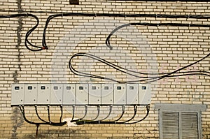 transformer vault of the electrical current