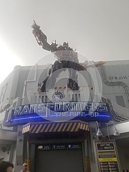 Transformers ride at universal studios Orlando