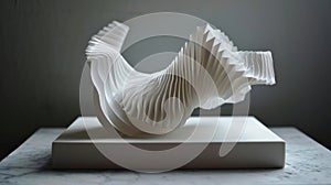 Transforming sound into tangible forms these sound wave origami sculptures showcase the beauty and complexity of sound