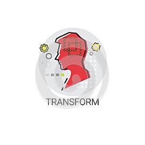 Transfrom Perception Human Profile Icon