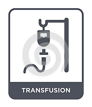 transfusion icon in trendy design style. transfusion icon isolated on white background. transfusion vector icon simple and modern