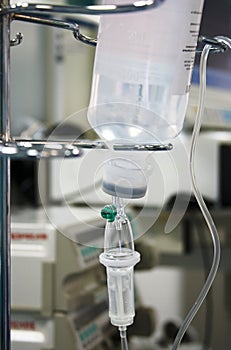 Transfusion in operation room photo