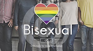 Transgender Bisexual Homosexual Personal Right Concept photo