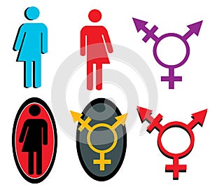 Transgender symbols photo