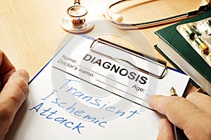 Transient Ischemic Attack & x28;TIA& x29;.