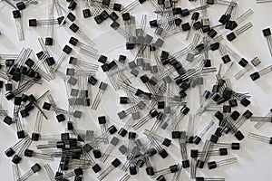 Transistor for electronis printed circuit boards NPN - NPN photo