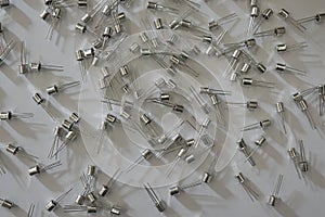 Transistor for electronis printed circuit boards NPN - NPN photo