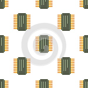 Transistor pattern seamless vector