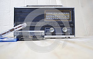 Transistor radio receiver tuner vintage