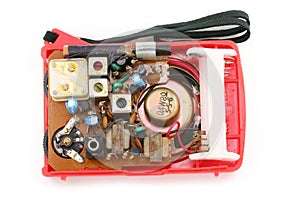 Transistor radio set photo