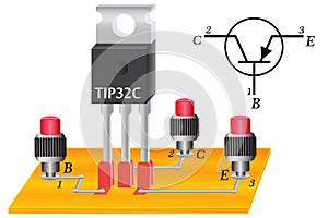 A transistor is a semiconductor radio element that is widely used in radio engineering, in modern television technology